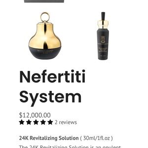 Gold and Black Moisturizer with Luxurious Skincare Benefits